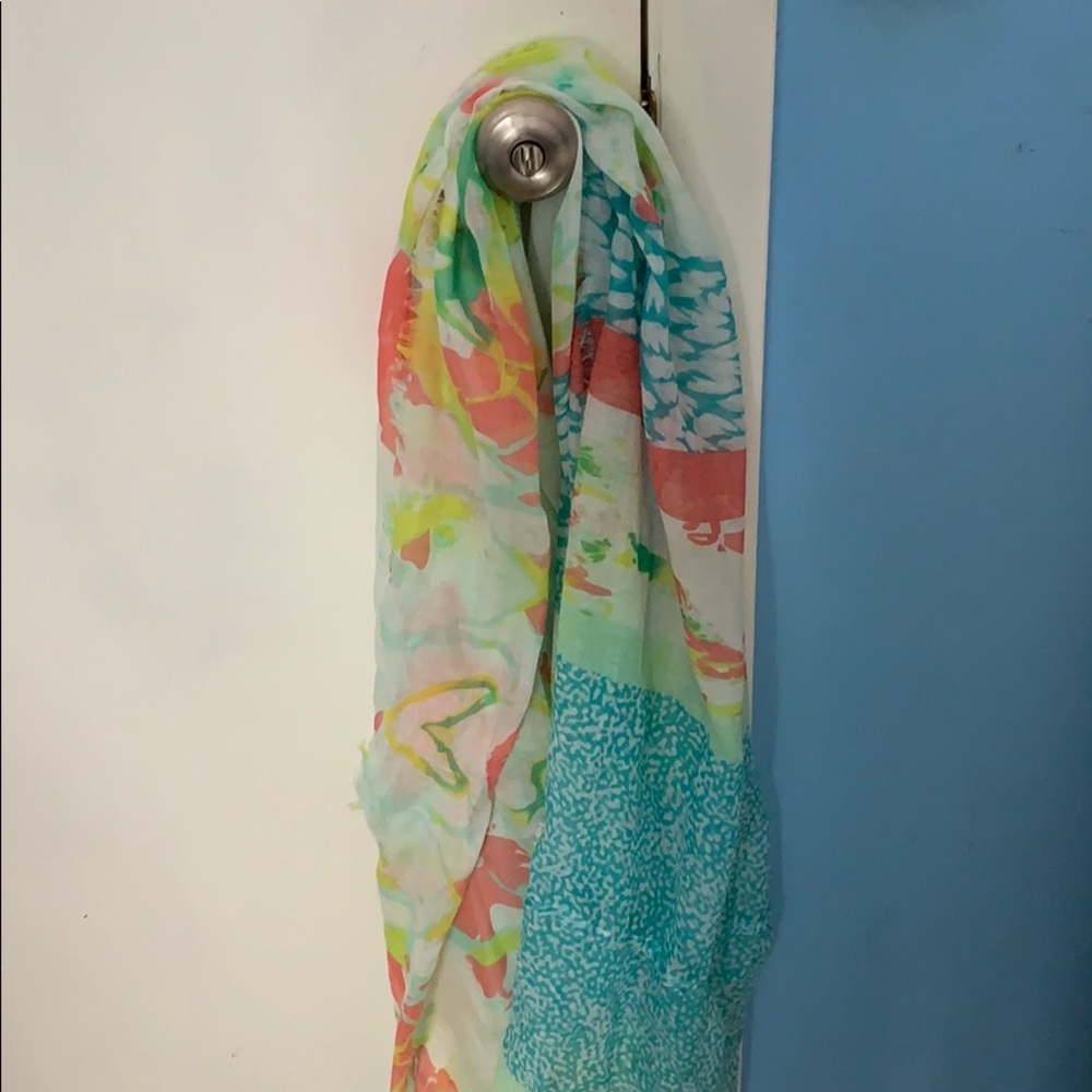 floral infinity scarf